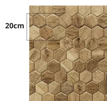 Geometric tiles wall mural decal - TenStickers