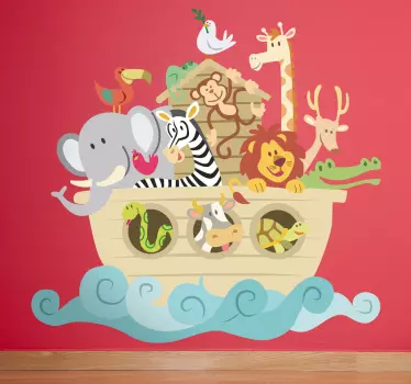 Noah's Ark Kids Decal - TenStickers