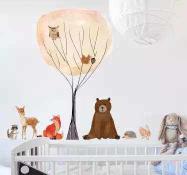 Animals wild animal sticker - TenStickers