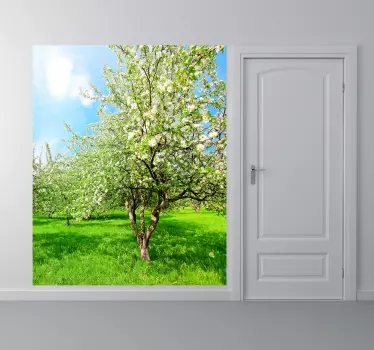 Apple Tree Wall Mural - TenStickers