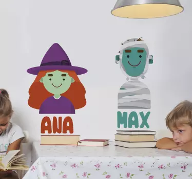 Avatar character halloween wall sticker - TenStickers
