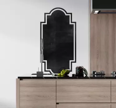 Blackboard Home Appliances sticker to write on - TenStickers