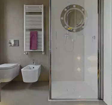 Boat window shower sticker - TenStickers