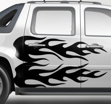 Car sticker blaze graphic design - TenStickers
