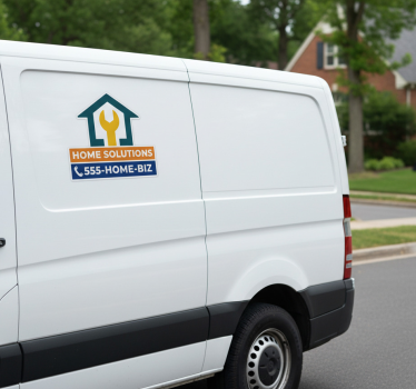 Car sticker custom home business logo sticker - TenStickers
