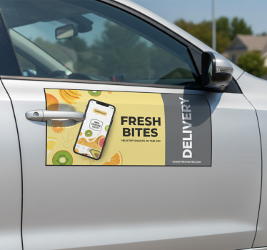 Car sticker custom mini business advertisement - TenStickers