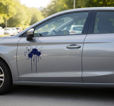 Car sticker dripping paint splatter design - TenStickers