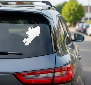 Car sticker mini isle of bute - TenStickers