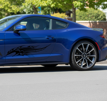 Car sticker speedy large dragon wing - TenStickers