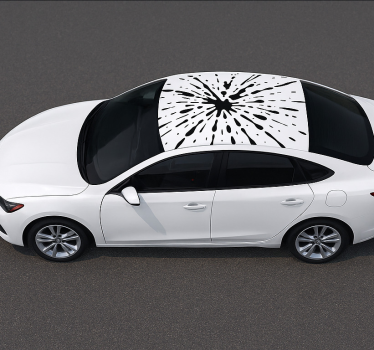 Car sticker splash paint design - TenStickers