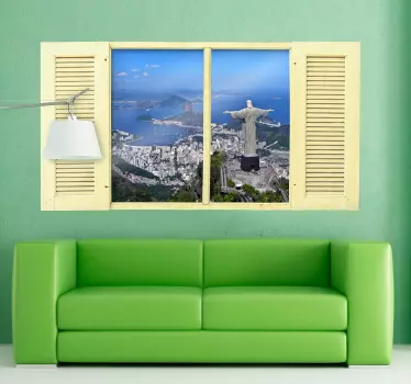 Christ the Redeemer Wall Sticker - TenStickers