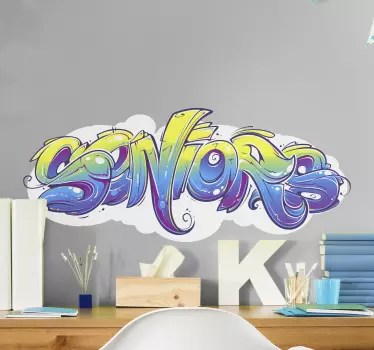 Citation graffiti sticker bundle - TenStickers