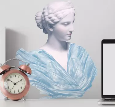 Classical Female Bust wall art sticker - TenStickers