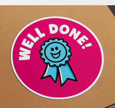 Congratulation set illustration wall sticker - TenStickers