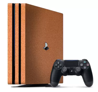 Cork PlayStation Skin Sticker - TenStickers