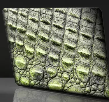 Crocodile Skin Laptop Sticker - TenStickers