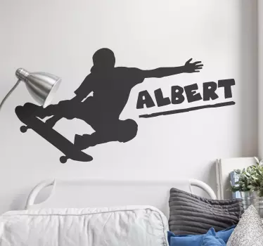 Custom Skateboard  extreme sports wall decal - TenStickers