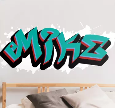 Customisable sticker custom name creation - TenStickers