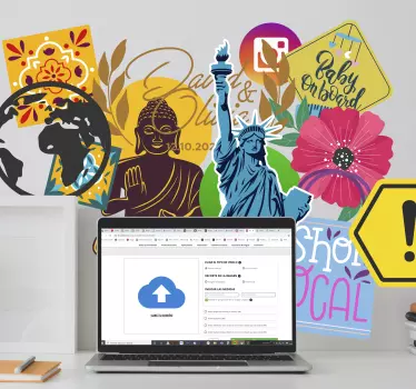 Customised Stickers - TenStickers