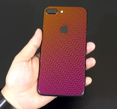 Degraded pattern decoration sticker - TenStickers