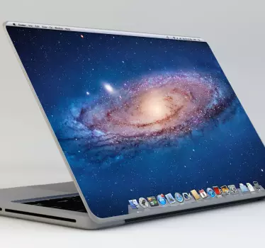 Desktop Simulation MacBook Sticker - TenStickers