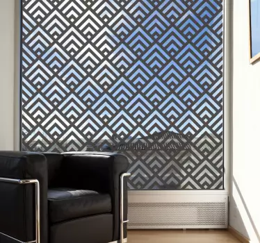 Diamonds window decal - TenStickers