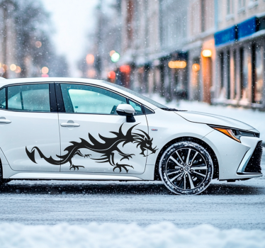 Dragoon car sticker - TenStickers