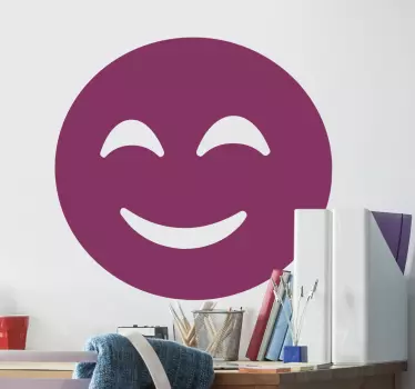 Educational wall sticker with joyful expression design - TenStickers