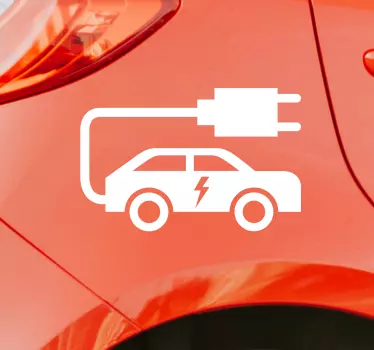 Electric Vehicle Stickers - TenStickers