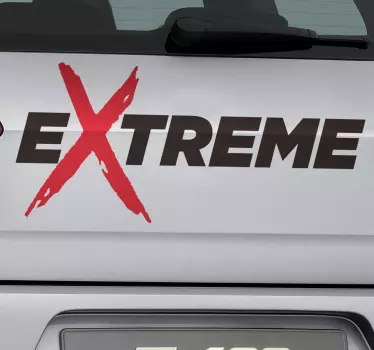 Extreme Vehicle Sticker - TenStickers