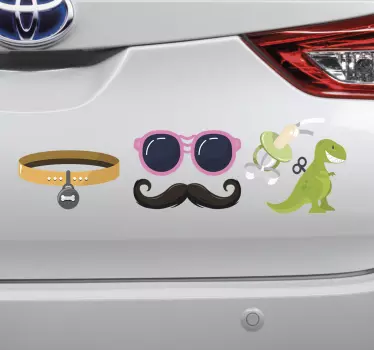 Family car decal - TenStickers