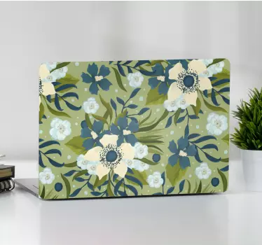 Floral Composition Approach laptop skin - TenStickers