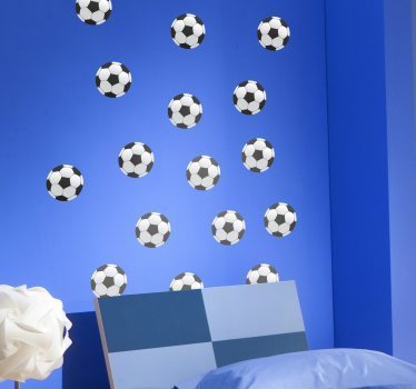 Footballs Sticker Set - TenStickers
