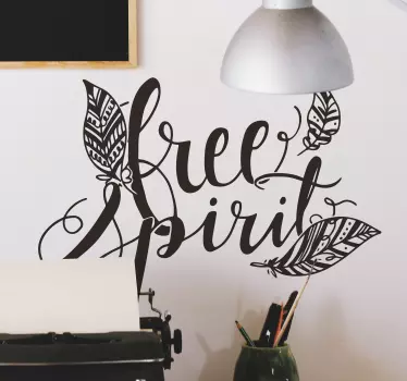 Free Spirit Wall Sticker - TenStickers