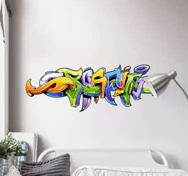 Graffiti multicolor  sticker bundle - TenStickers