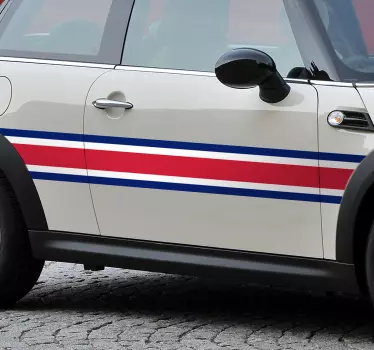 Great Britain Car Stripe Sticker - TenStickers