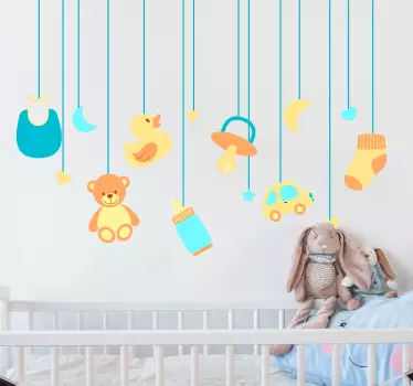 Hanging Toys Sticker - TenStickers