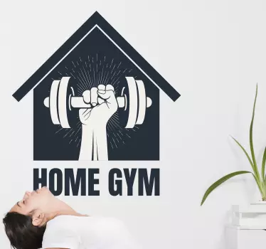 Home Gym wall decor - TenStickers