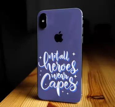 Iphone sticker courage is grace under pressure - TenStickers