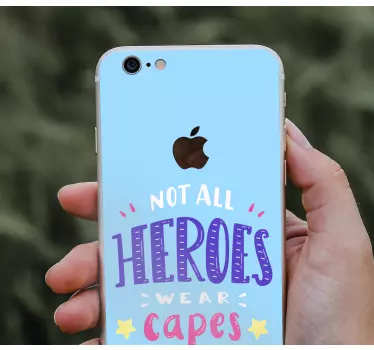 Iphone sticker stand tall and shine bright iphone sticker - TenStickers