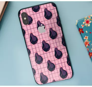 Iphone sticker stylish pear design - TenStickers