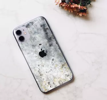 Iphone sticker with textured surface layer - TenStickers