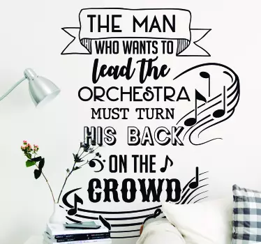James Cook Quote Living Room Wall Decor - TenStickers