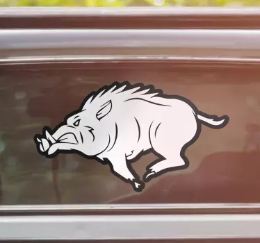 Javali wild  animal sticker - TenStickers
