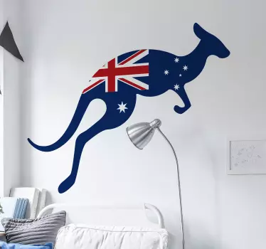 Kangoo Flag decal - TenStickers