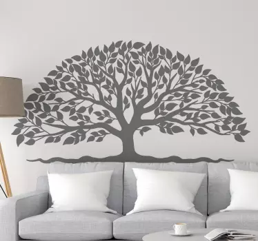 Klimt Tree of Life tree wall decal - TenStickers