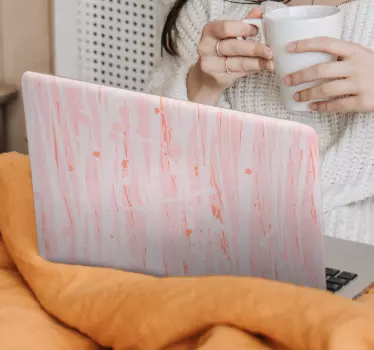 Laptop skin abstract splash design - TenStickers