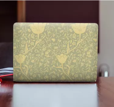 Laptop skin botanical illustration layer - TenStickers