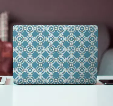 Laptop skin geometric pattern design - TenStickers