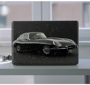 Laptop skin timeless racing car design - TenStickers